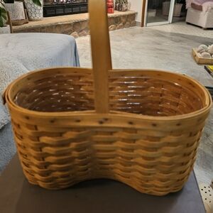 Longaberger Golden Brown Woven Basket